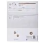 Vintage GIA 10.60cts  Imperial Topaz Diamond 18K Gold Earrings 