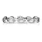 Estate Diamond 18K Gold Oval Style Link Bracelet-Dover Jewelry