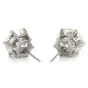 Estate 8.63cts Round Cut Diamond Platinum Stud Earrings-Dover Jewelry