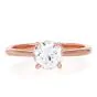 GIA 1.16  J-VS1 Carat Round cut  Diamond Rose Cut Solitaire Engagement Ring