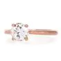 GIA 1.16  J-VS1 Carat Round cut  Diamond Rose Cut Solitaire Engagement Ring