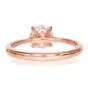 GIA 1.16  J-VS1 Carat Round cut  Diamond Rose Cut Solitaire Engagement Ring