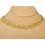 Buccellati Italian 18K Yellow Gold Braided Rope Collar Chain Necklace