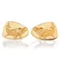Tiffany & Co. Vintage Ruby Yellow Gold Large Whale Cufflinks