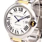 Cartier Ballon Bleu 3765 Stainless Steel Gold 42 mm Automatic Men's Watch