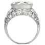 Antique Deco 7.96 carat Diamond Platinum Engagement Ring