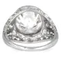 Antique Deco 7.96 carat Diamond Platinum Engagement Ring