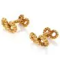 Vintage Tiffany & Co 18K Yellow Gold Infinity Rope Know Men's Cufflinks