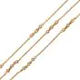0.63 Carats  Diamond By Yard 18K Yellow Gold 18 Inches Necklace
