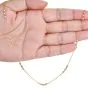 0.63 Carats  Diamond By Yard 18K Yellow Gold 18 Inches Necklace
