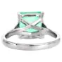 GIA Fine 4.62cts Colombian Emerald 14K Gold Solitaire Engagement Ring|Dover Jewelry|