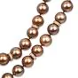 Estate Pearl Diamond Rose Gold Clasp Statement Necklace