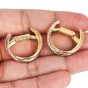 Elegant Cartier 1980's Trinity Style Cufflinks 18 Karat Gold 