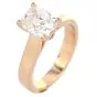 2.02cts Diamond 14K Gold Cushion H VS1 Engagement Ring - Dover Jewelry