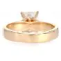 2.02cts Diamond 14K Gold Cushion H VS1 Engagement Ring - Dover Jewelry