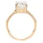 3.00cts Diamond 14K Gold VS2 G Cushion Engagement Ring - Dover Jewelry