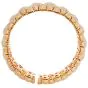 Estate 27.0cts Diamond 18K Wide Statement Cuff Bangle 