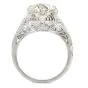 Vintage 2.93cts  Old European Diamond Gold  Engagement Ring 