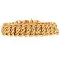 Vintage Italian Retro 1940s 18K Wheat link Bracelet|Dover Jewelry