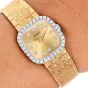 Vintage Piaget Diamond Bezel Dial 18K Gold Ladies Watch