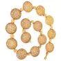 Buccellati Filidoro 18K Gold Flower Filigree Link Necklace 