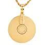 Bvlgari Bulgari Ying Yang 18k Yellow Gold Spinning Pendant