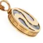 Bvlgari Bulgari Ying Yang 18k Yellow Gold Spinning Pendant