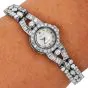 Antique Rolex 10.44 carats Diamonds Platinum Ladies Bracelet Watch|Dover Jewelry|