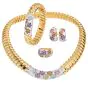 Roberto Coin Nabucco Diamond & Gemstone 18K Suite Set of 4
