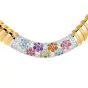 Roberto Coin Nabucco Diamond & Gemstone 18K Statement Necklace-Dover Jewelry