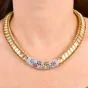 Roberto Coin Nabucco Diamond & Gemstone 18K Suite Set of 4