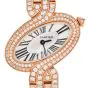 Cartier "Delices" Diamond 18K Ladies Quartz Watch-Dover Jewelry