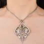 Stephen Webster 7.64cts Diamond Lemon Topaz Gold Drop Necklace