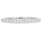 Tiffany & Co. Diamond Platinum Stacking Wedding Band-Dover Jewelry