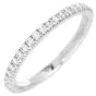 Tiffany & Co. Diamond Platinum Stacking Wedding Band-Dover Jewelry