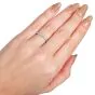 Tiffany & Co. Diamond Platinum Stacking Wedding Band-Dover Jewelry