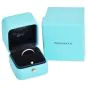 Tiffany & Co. Diamond Platinum Stacking Wedding Band-Dover Jewelry