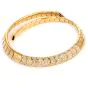 Estate Italian 5.40cts Diamond 18K Gold Collar Choker Necklace-Dover Jewelry