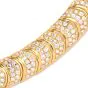 Estate Italian 5.40cts Diamond 18K Gold Collar Choker Necklace-Dover Jewelry