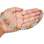 Italian Diamond 18K Yellow White Gold Choker Necklace |dover Jewelry|