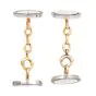 Cartier  Paris Antique  Platinum diamond Enamel Gold  Cufflinks |dover Jewelry|