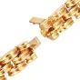 Estate Circa 1980s Diamond Sapphire 18k Gold Choker Necklace