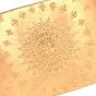 Vintage Buccellati 18K Gold Wide Satin Engraved Cuff Bracelet