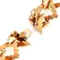 Mario Buccellati Unique 18K Gold Triangle Satin Link Necklace-Dover Jewelry