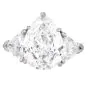 CARTIER 5.45 Carat Pear-Shaped Diamond Platinum Engagement Ring|DoverJewelry|