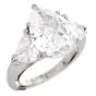 CARTIER 5.45 Carat Pear-Shaped Diamond Platinum Engagement Ring|DoverJewelry|
