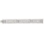 Vintage Art Deco 14.75cts Diamond Platinum Wide Link Bracelet 