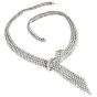 Estate Couture Diamond 45.80cts 18K Gold Scarf Necklace 