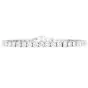 Vintage Classic 8.75 Carat Diamond Platinum Tennis Line Bracelet