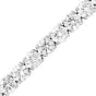 Vintage Classic 8.75 Carat Diamond Platinum Tennis Line Bracelet